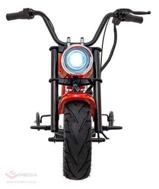 Pojazd Motorek Chopper Warrior Pomarańczowy