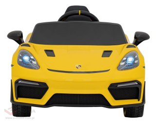 Pojazd Porsche Spyder RS 718 Żółty