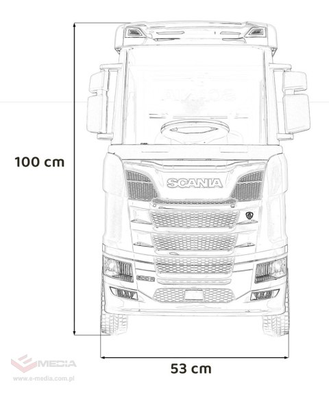 Pojazd Scania R-SERIE Czarny