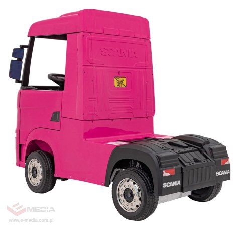Pojazd Scania R-SERIE Różowy