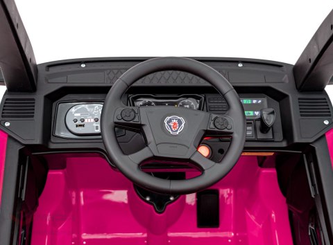 Pojazd Scania R-SERIE Różowy