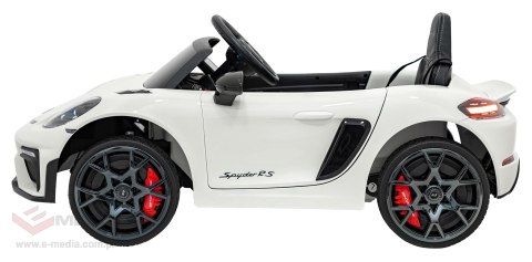 Pojazd Porsche Spyder RS 718 Biały