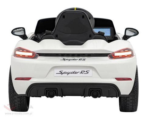 Pojazd Porsche Spyder RS 718 Biały