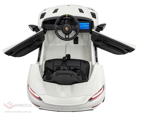 Pojazd Porsche Spyder RS 718 Biały
