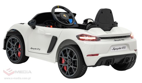 Pojazd Porsche Spyder RS 718 Biały