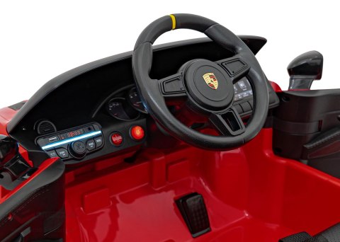 Pojazd Porsche Spyder RS 718 Lakier Czerwony