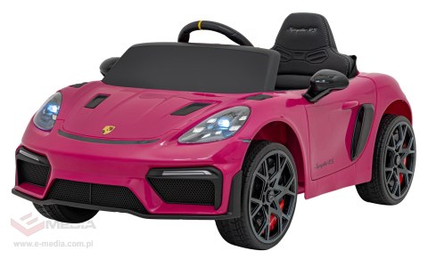 Pojazd Porsche Spyder RS 718 Różowy MP4