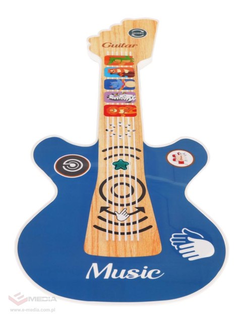Gitara Dla Najmłodszych z Funkcją Świateł