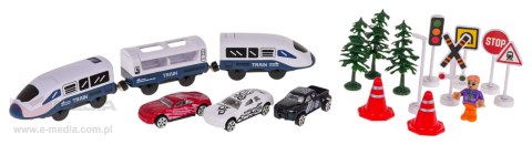 Kolejka Stacja + Akcesoria 103el.