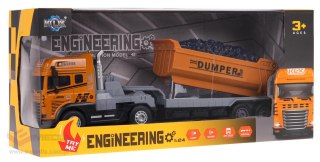 Pojazd Budowlany Wywrotka z Funkcją Świateł i Dźwięku