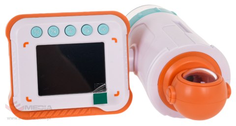 Mikroskop z Kamerą i próbkami