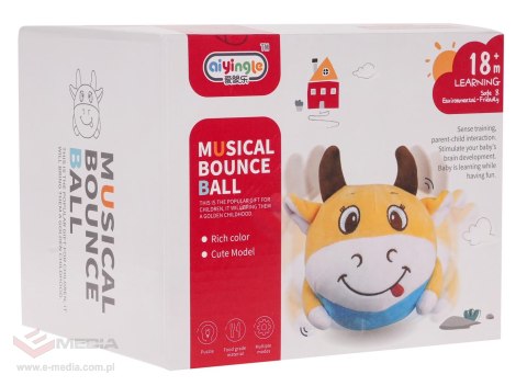 Wesoła Skacząca Krowa z Funkcją Świateł i Dźwięku