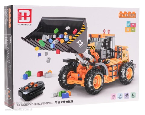 Zestaw Klocków Buldożer 653el.