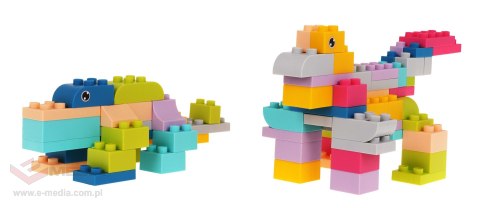 Zestaw Miękkich Klocków 126el.