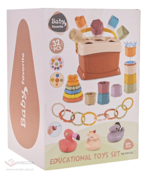 Zestaw Zabawek z Sorterem 32el.