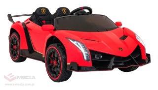 Pojazd Lamborghini Veneno Czerwony