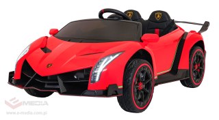 Pojazd Lamborghini Veneno Czerwony