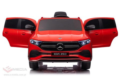 Pojazd Mercedes Benz EQA 250 Czerwony