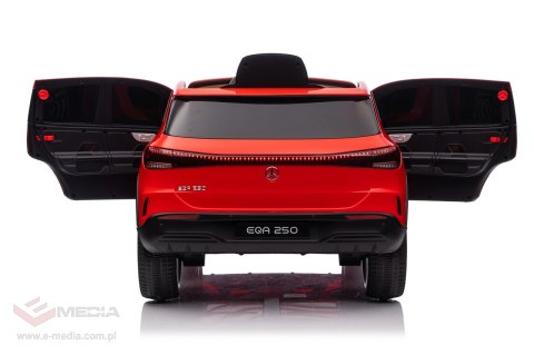 Pojazd Mercedes Benz EQA 250 Czerwony
