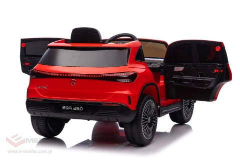 Pojazd Mercedes Benz EQA 250 Czerwony