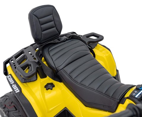 Quad Can Am Outlander ATV z Pilotem Żółty
