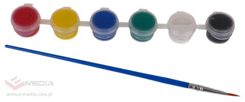 Zestaw Bombek Choinkowych z Farbkami