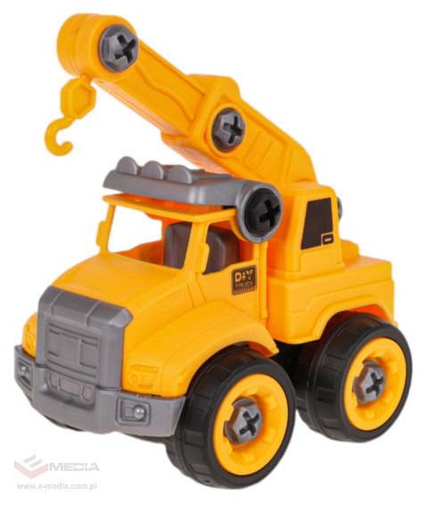 Zestaw Pojazdów Budowlanych + Akcesoria
