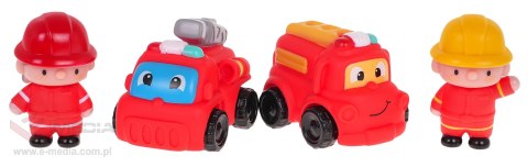 Zestaw Strażaków z Pojazdami