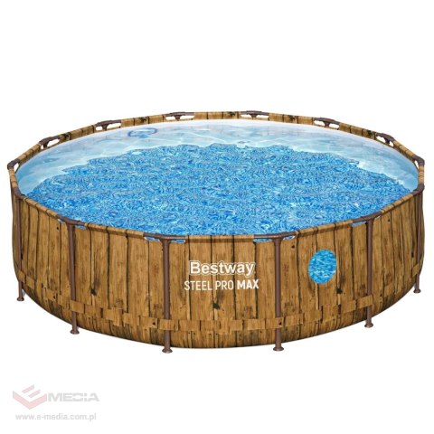 Basen Stelażowy 14FT 427x107cm Steel PRO MAX BESTWAY
