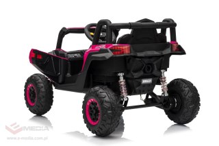 Pojazd Buggy Madman UTV-MX Różowy