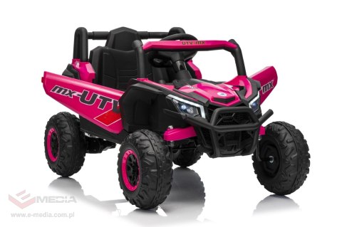 Pojazd Buggy Madman UTV-MX Różowy