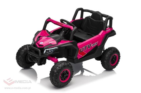 Pojazd Buggy Madman UTV-MX Różowy