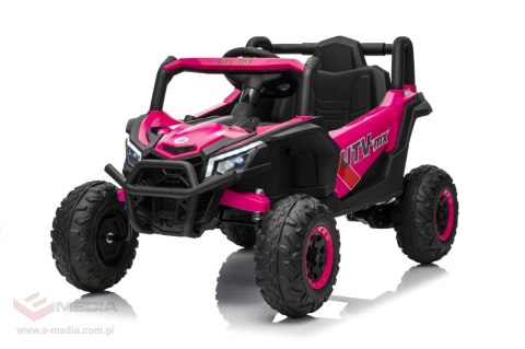 Pojazd Buggy Madman UTV-MX Różowy