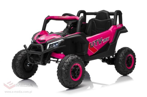 Pojazd Buggy Madman UTV-MX Różowy