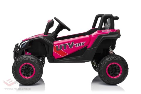 Pojazd Buggy Madman UTV-MX Różowy