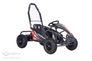 Pojazd Gokart Elektryczny MAIGHTY Czarny
