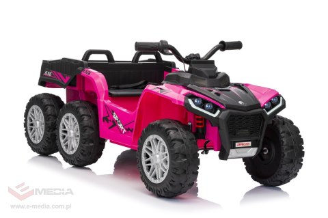 Pojazd Quad Sport TX ATV Różowy