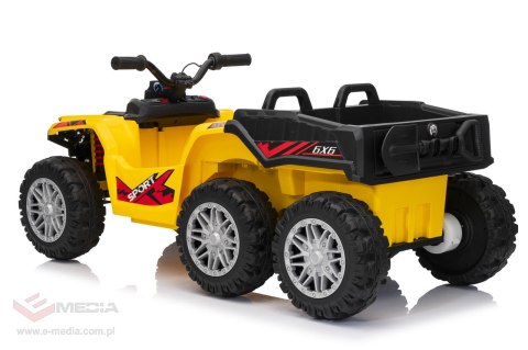 Pojazd Quad Sport TX ATV Żółty