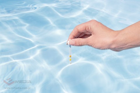 50 Pasków Testowych do wody basenowej BESTWAY pH + Chlor + Zasadowość