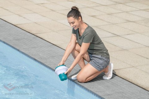Pływak Dozownik Chemii do wody basenowej BESTWAY z Termometrem