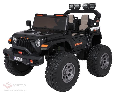 Pojazd Extreme Sport 4x4 Zmienna Wielkość Czarny