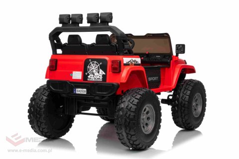 Pojazd Extreme Sport 4x4 Zmienna Wielkość Czerwony