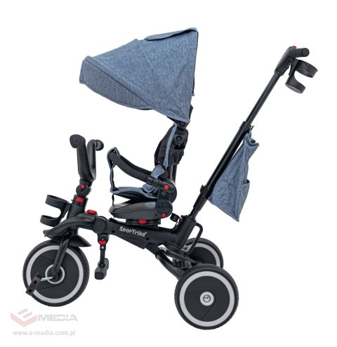 Rowerek Trzykołowy RIDER Niebieski SPORTRIKE