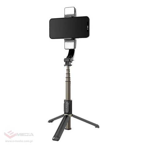 Gimbal/statyw z lampą APEXEL Q08d (czarny)