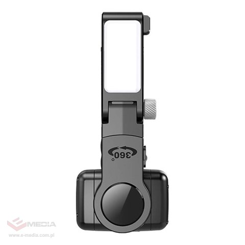 Gimbal/statyw z lampą APEXEL Q18 (czarny)