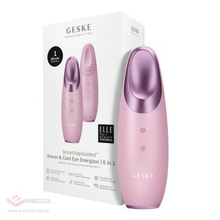 Masażer do oczu Cool & Warm 6w1 Geske z Aplikacją (różowy)