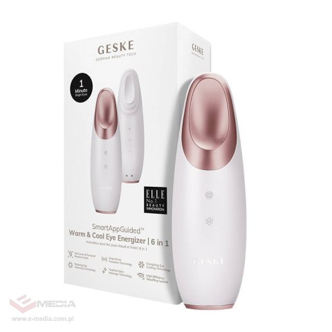 Masażer do oczu Cool & Warm 6w1 Geske z Aplikacją (starlight)
