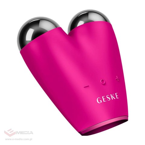 Mikroprądowy lifting do twarzy 6w1 Geske z Aplikacją (magenta)