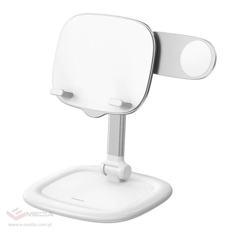 Stojak na tablet/telefon Baseus Seashell (biały)