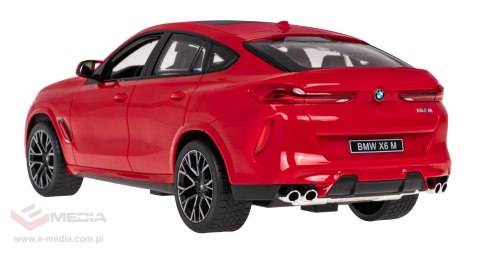BMW X6 M czerwony RASTAR model 1:14 Zdalnie sterowane auto + Pilot 2,4 GHz